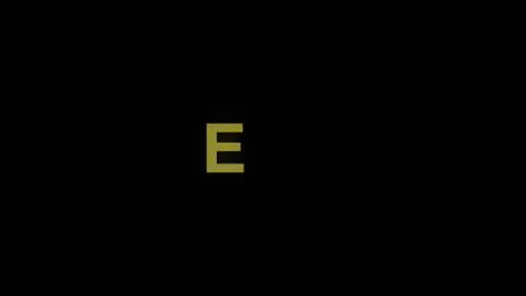 RETRO animated title